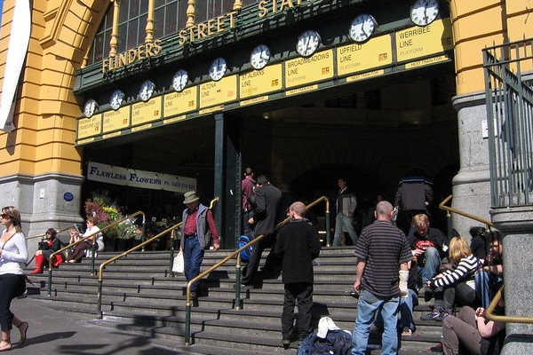The Steps at Flinders Street Station