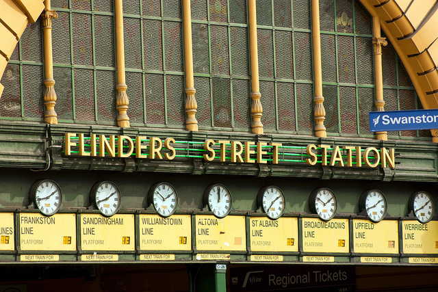 The Clocks of Flinders Street Station