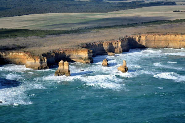 12 Apostles View from Sky
