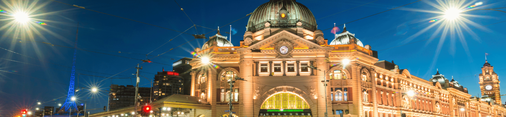 When was Flinders Street Station built?